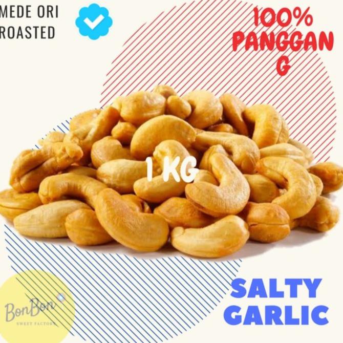 

Promo Awal tahun 1KG KACANG MEDE PANGGANG ASIN BAWANG ORIGINAL / METE ROASTED OVEN Diskon