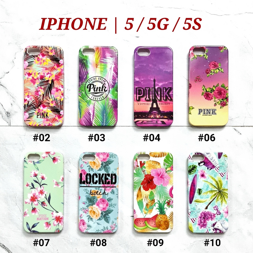 [ BUY 1 GET 1 FREE ] PKN - IPHONE 5 5G 5S 6 6G 6S 6 PLUS 7 8 SE 2020 7 PLUS 8 PLUS X XS | PINK NATION Soft Case Floral