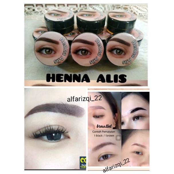 HENNA ALIS free KUAS (HALAL DAN SAH SHOLAT)