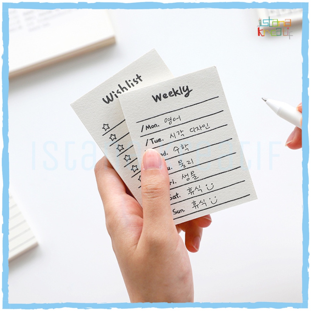 

Memo Pad 50 Lembar