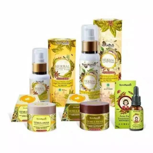 Night cream temulawak Roro Mendut.