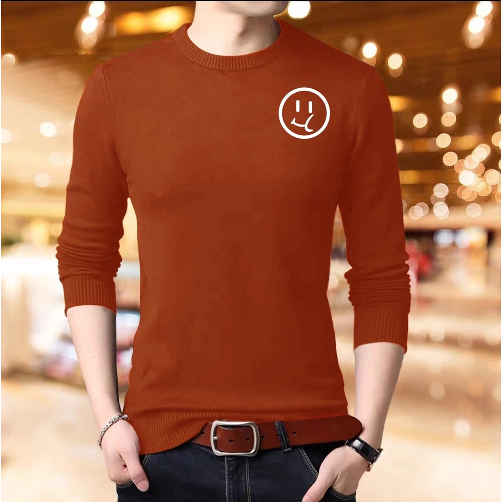 bisa COD / POLILE - BAJU SWEATER SEURI / atasan lengan panjang / switer keren / fashion pria distro