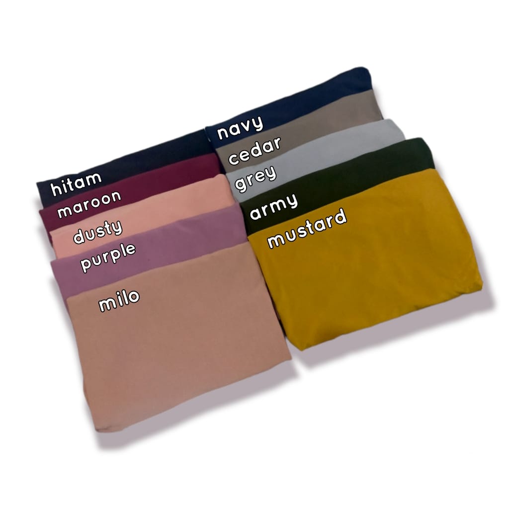 Nafisa Daily Hijab Instant Serut Kanan Kiri Jersey Premium