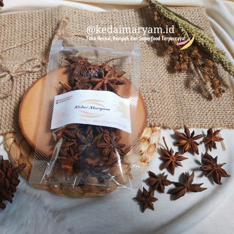 

Bunga Lawang Pekak Star Annise Asli Murah 20 Gram