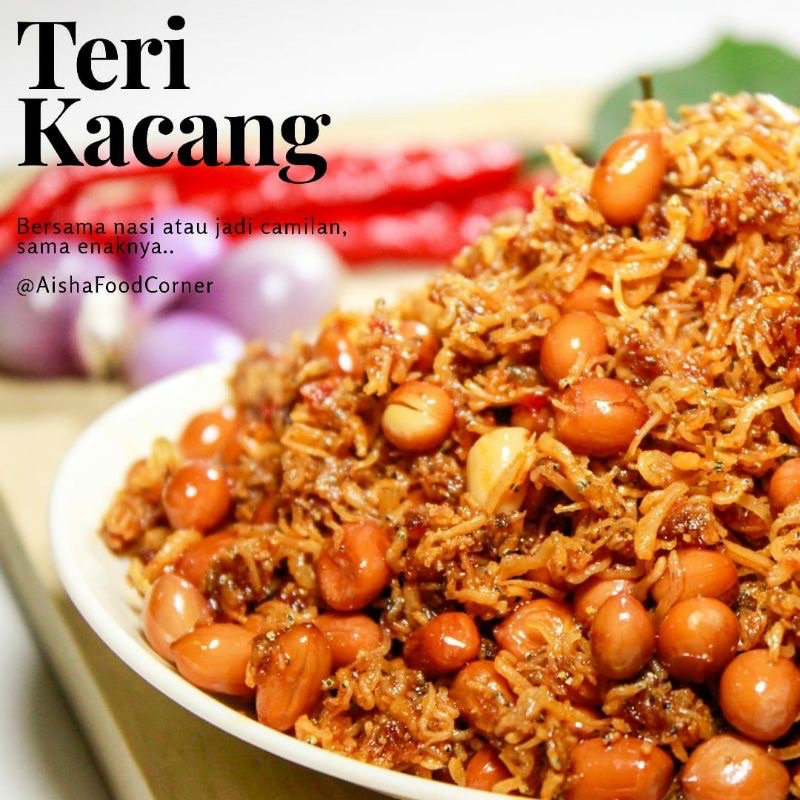 

TERI KACANG KERING PEDAS