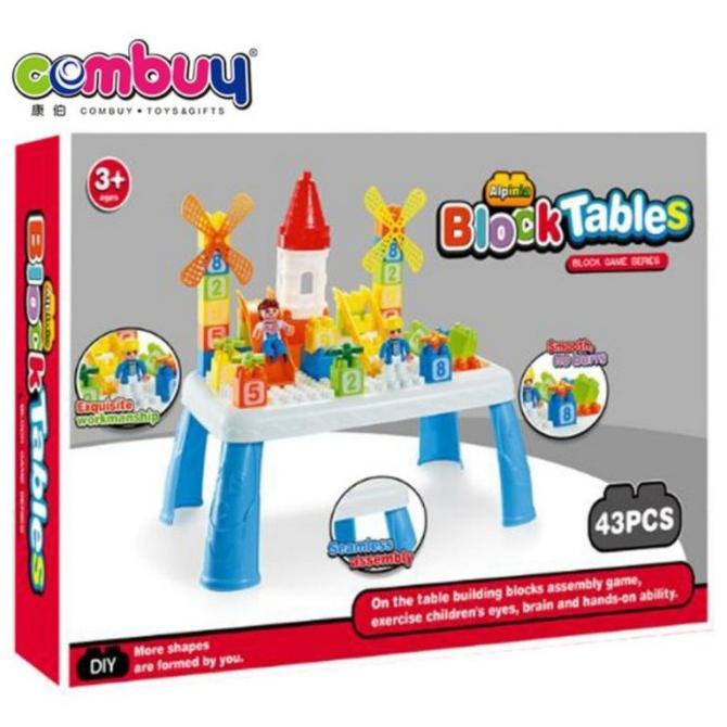 Mainan Meja Lego Brick Anak Bagus Murah Meja Belajar Dan Susun Lego Ovboardgpro