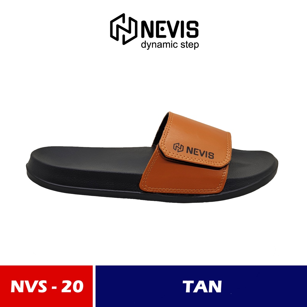 Sandal Slide Pria Original Nevis - Sendal Selop Slip On Terbaru Keren - NVS 20