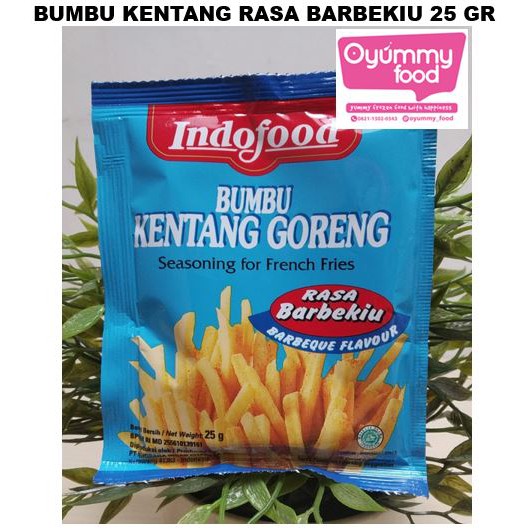 

INDOFOOD BUMBU KENTANG BARBEKIU 25 GR
