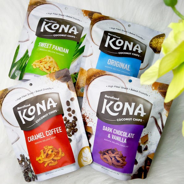 

KONA 45g Coconut Chips - Keripik Kelapa - Healthy Snack Cemilan Anak Gluten Free