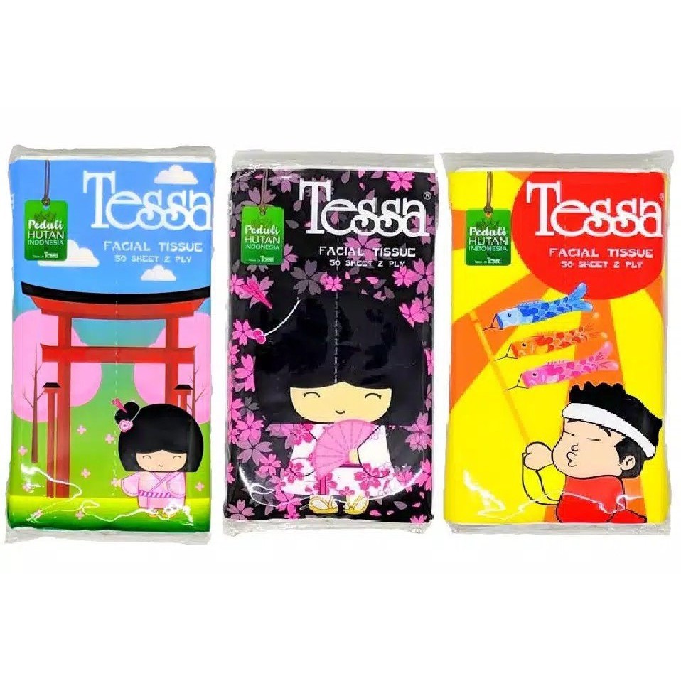 RC TISSUE PASEO SMART TRAVEL PACK 2PLY ISI 50 SHEET MURAH