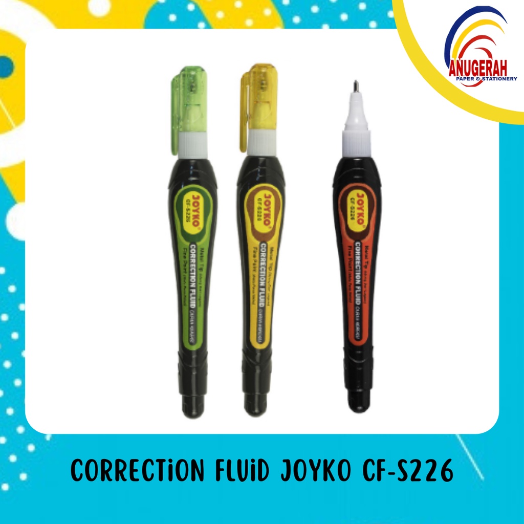 

Correction Fluid Joyko CF-S226 (Pcs)