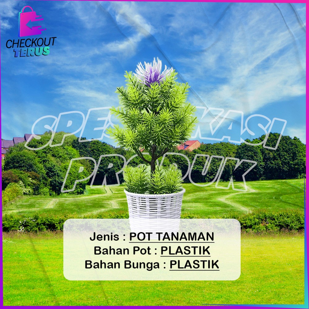 CT C606 C611 Bunga Hias Dekorasi Ruangan Ornamen Tanaman Bunga Bonsai Plastik Tanaman Hias Artificial Flower Bunga Artificial Dekorasi