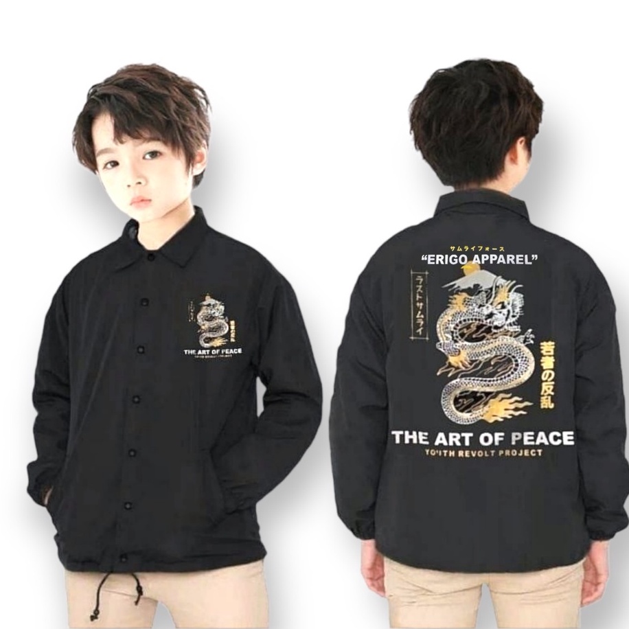 Jaket Anak Erigo Apparel (Unisex) Laki-Laki/Perempuan Kasual Style