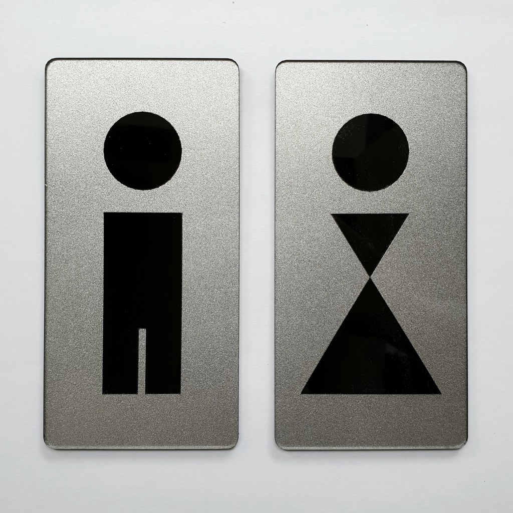 Sign Akrilik Pintu Toilet - Signage Cafe / Restaurant