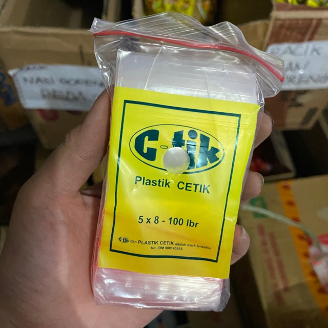 plastik ctik cetik klip