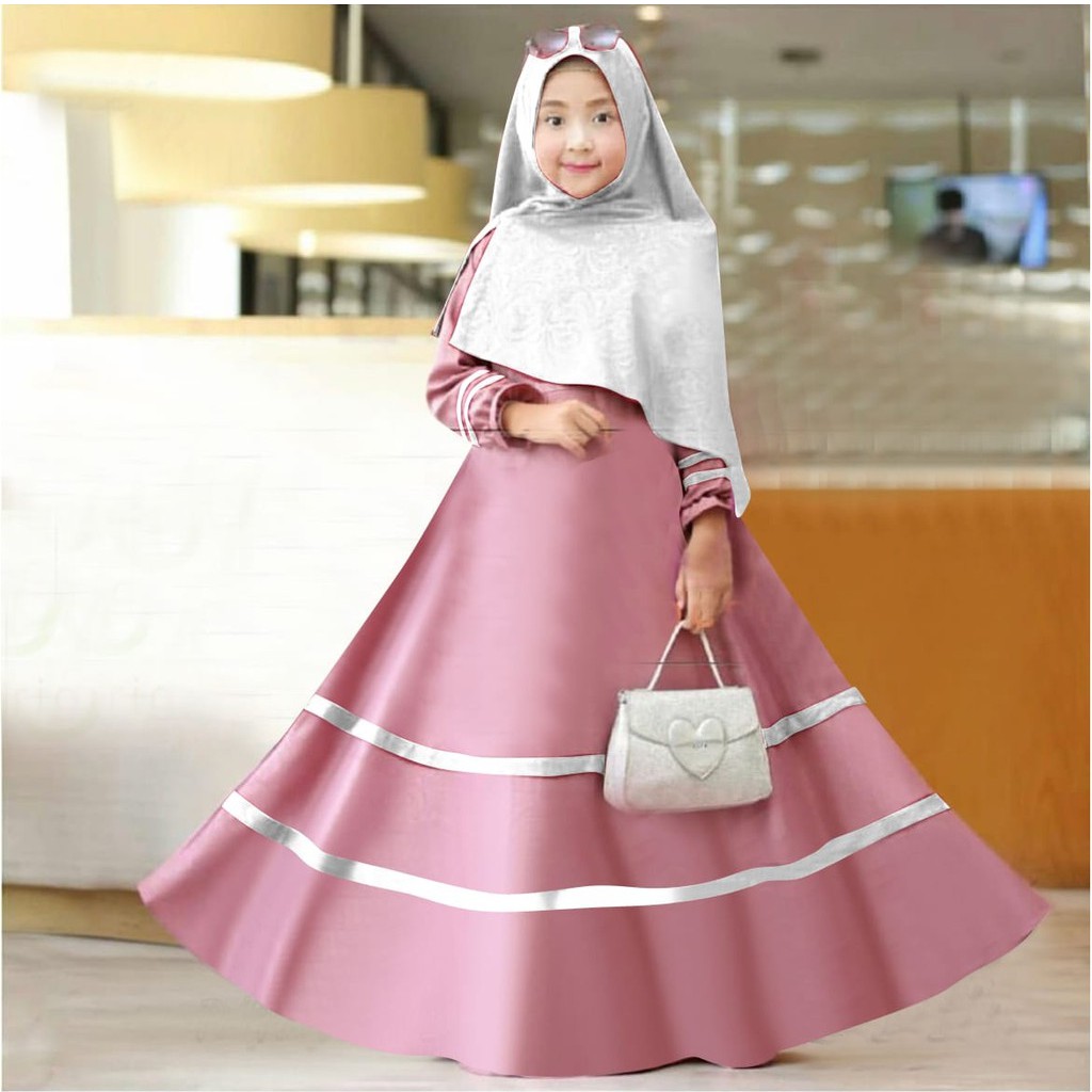 HOPYLOVY - Gamis Emboss Kids List