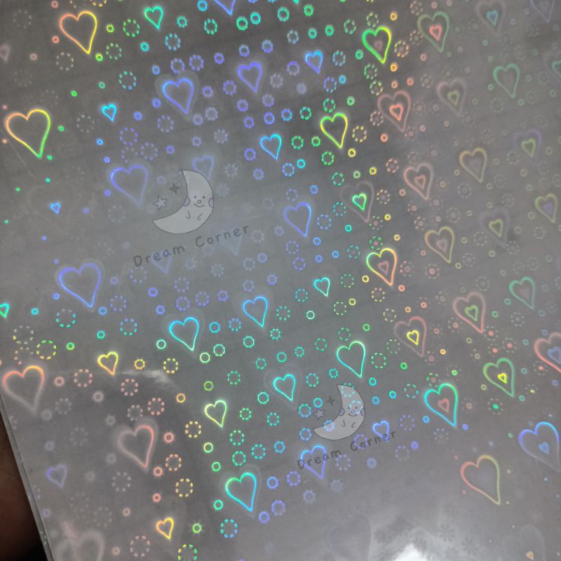 Laminasi Hologram 7,5 x 10,5 Tanyakan Stock Dulu