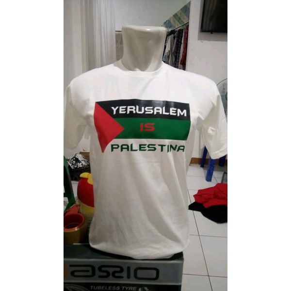 Unik kaos-t shirt-baju keren ISLAM YERUSALEM PALESTINA Diskon