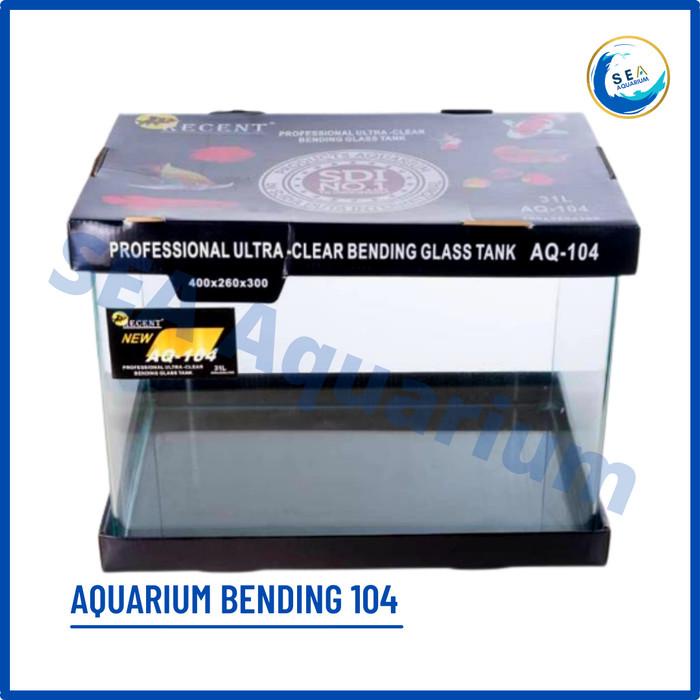 Aquarium Aquarium Bending Glass Tank 3 Set 104 Kaca Bending Tanpa Sambungan