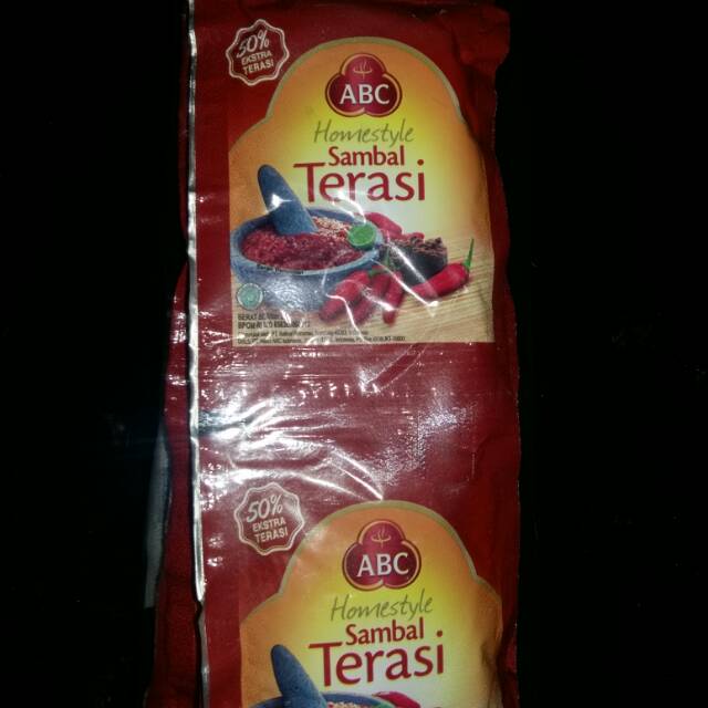 

Sambal terasi ABC 23gr ( 10 pcs )
