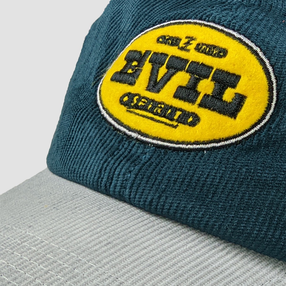 EVILSPIRIT CAPS TOPI - EVIL CORDUROY GREEN