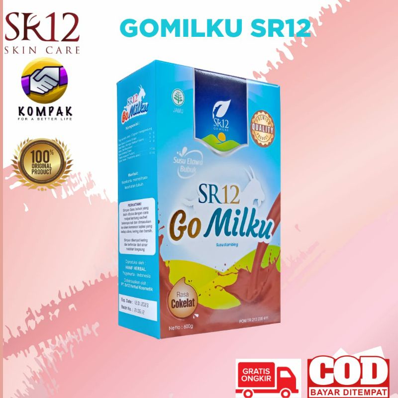 

Susu Kambing etawa SR12 Rasa Coklat / GOMILKU SR12