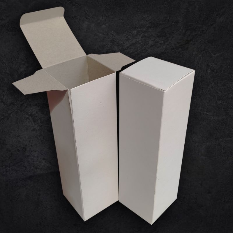 

Box botol polos 100ml / Box 4.5x4.5x15.5 putih