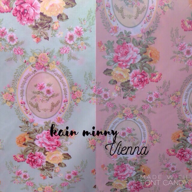 Diskon Chloe -kain Sprei Katun Lokal Meteran Vinotti Vienna eGqqrntkVjpgN