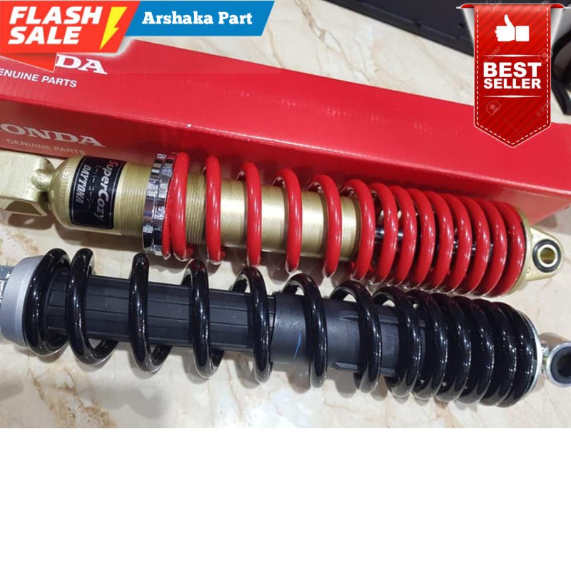 PROMO!!! SOK SHOCK SHOCKBREKER BLK BELAKANG VARIO 125 LED 150 DAYTONA 1PCS PASTI ASLI ORIGINAL