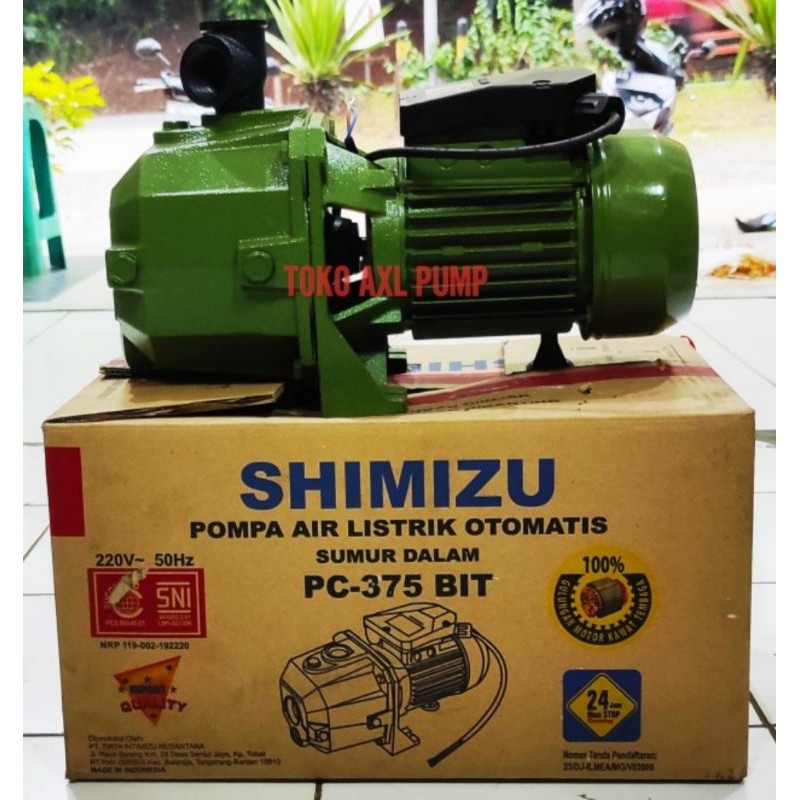 Pompa Air Shimizu pc 375 BIT Jet Pump Shimizu Sumur Dalam