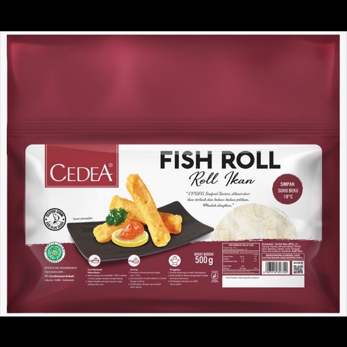 

CEDEA FISH ROLL ORIGINAL 500GR
