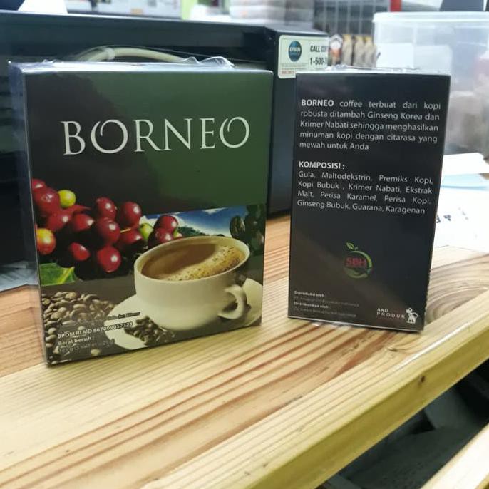 (READY COD) Kopi Borneo Stamina Pria Tahan Lama Original Atasi masalah kejantanan BERGARANSI