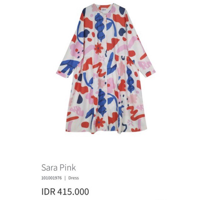 Nadjani - Sara Pink - Tunik Dress for Sale Murah