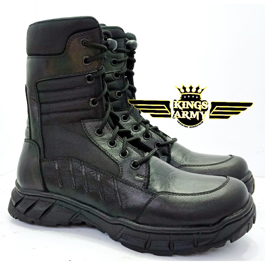 Sepatu PDL Kulit Asli Sapi Merk Kings Army Type KA-020