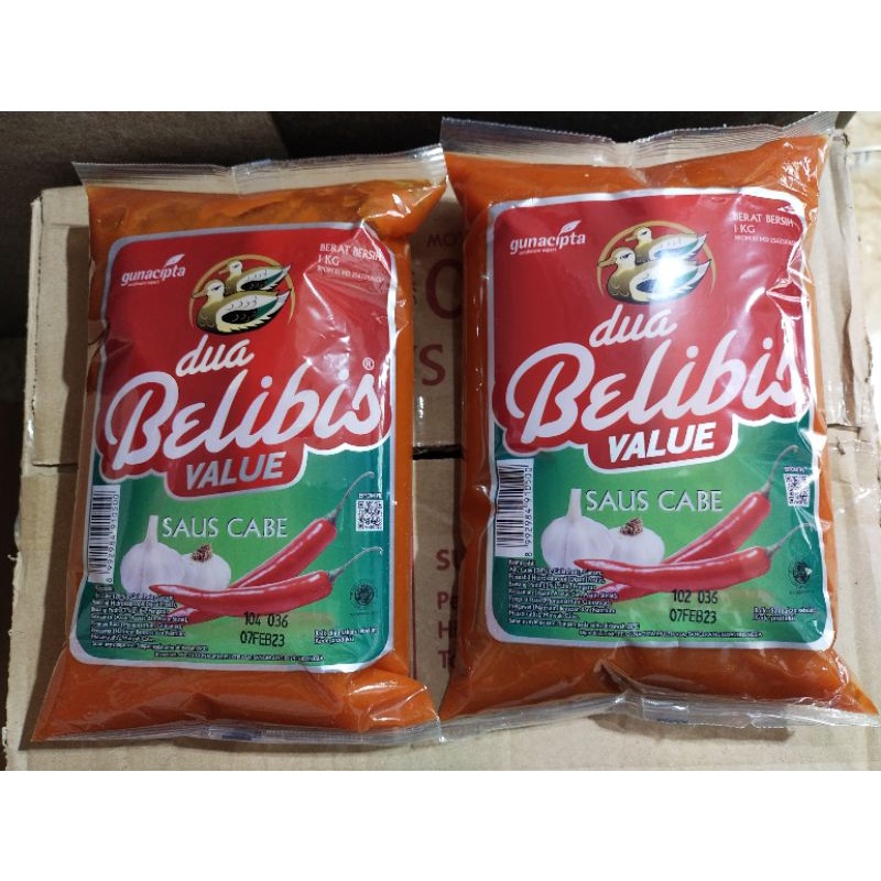 

Sauce Sambal Dua Belibis Value 1kg