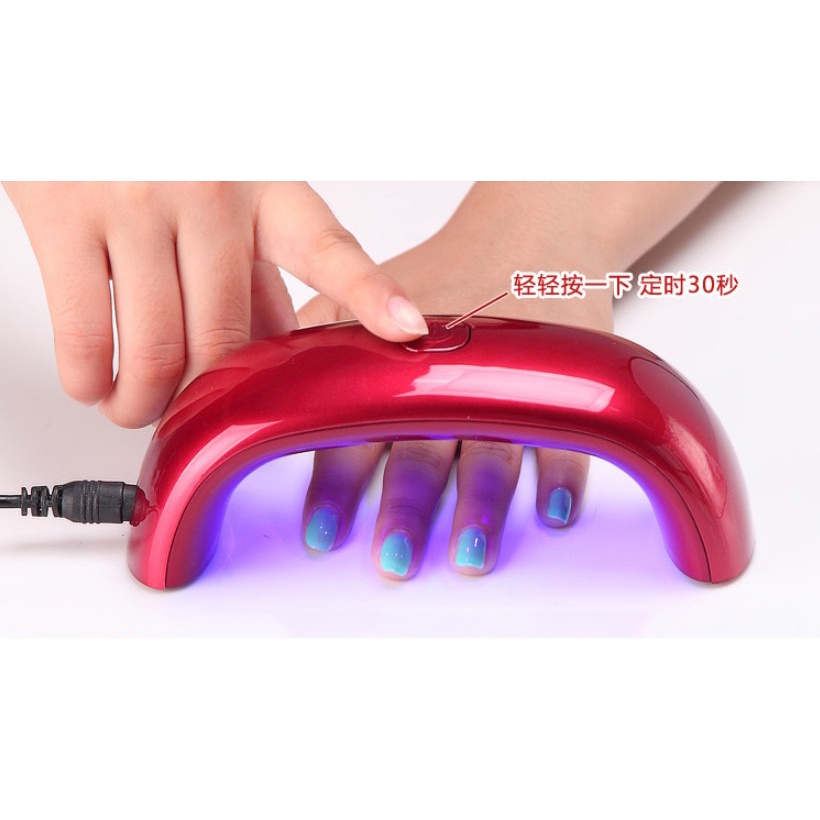 DAYFULI Mini LED Nail Lamp / Pengering Kutek Kuku - T5T08