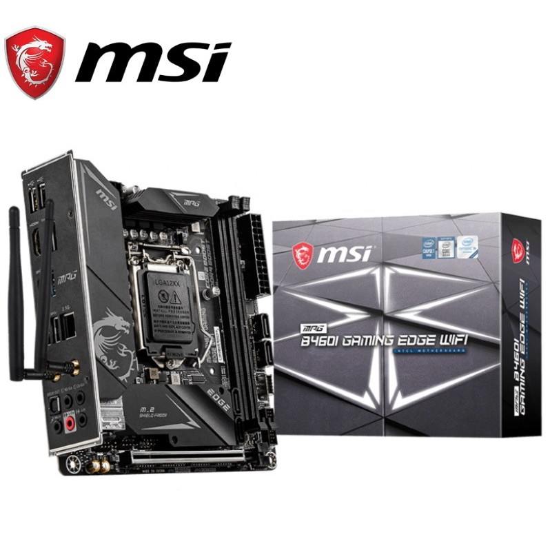 MSI MPG B460I GAMING EDGE WIFI (Intel LGA1200, B460, DDR4)