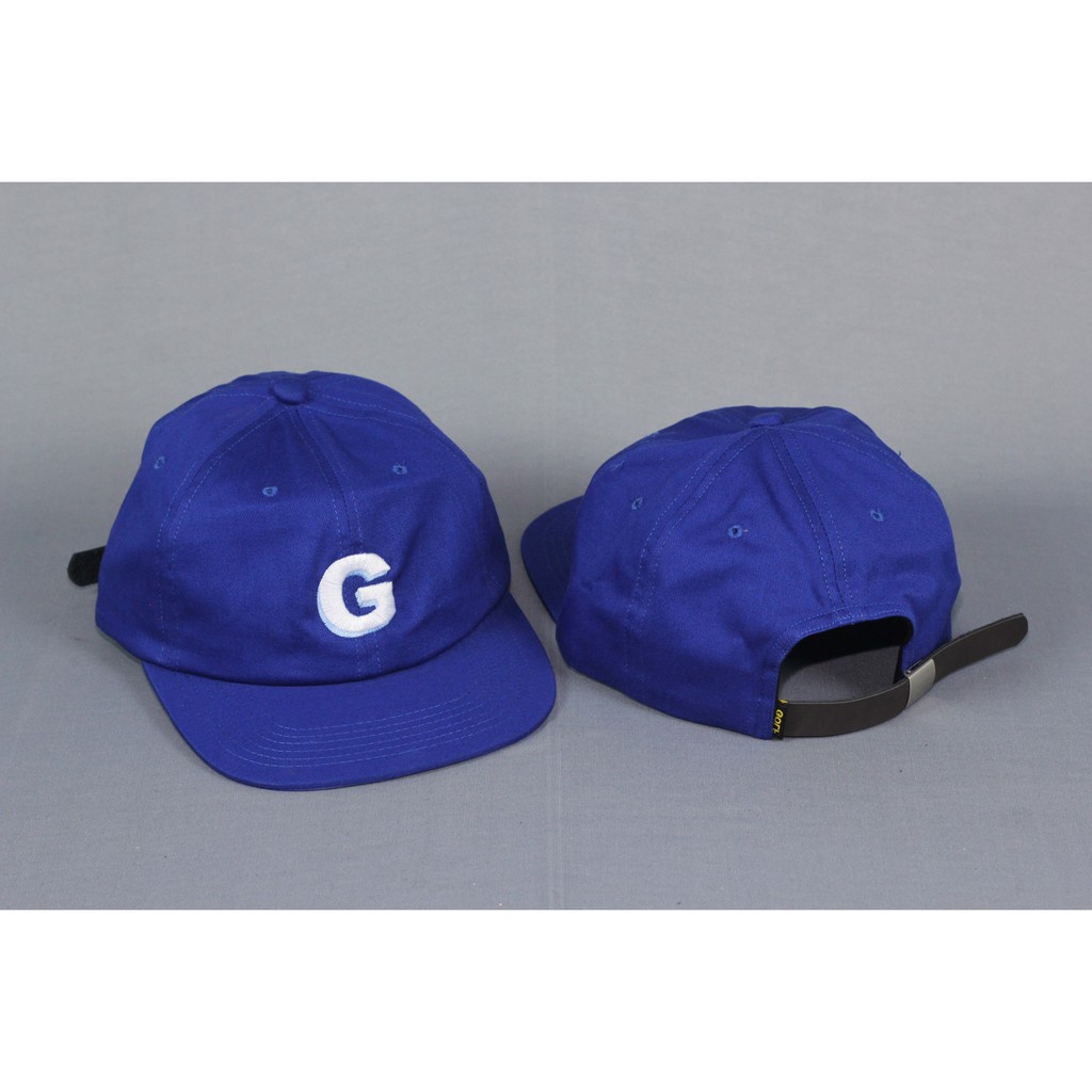Topi 6 Panel Golfwang Blue Logo G 3D