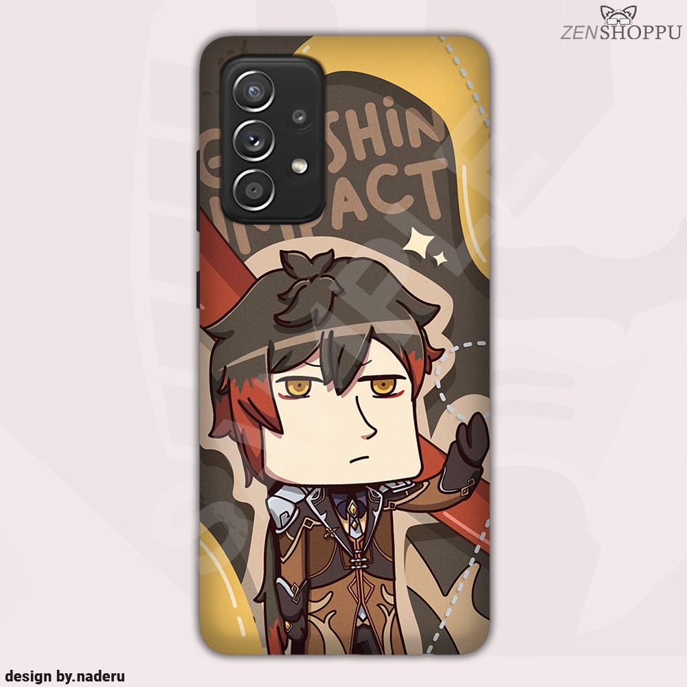 Phone Case Genshin Impact Zhongli - CHIBI Riyo Style