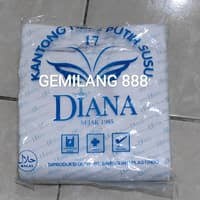 Khusus Gosend/Grab | Kantong Kresek Putih (isi 50 bks), Kantong Plastik Putih uk 17,24,28,35,40,50
