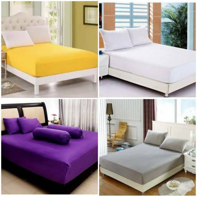 SPREI KATUN JEPANG 120X200 POLOS .