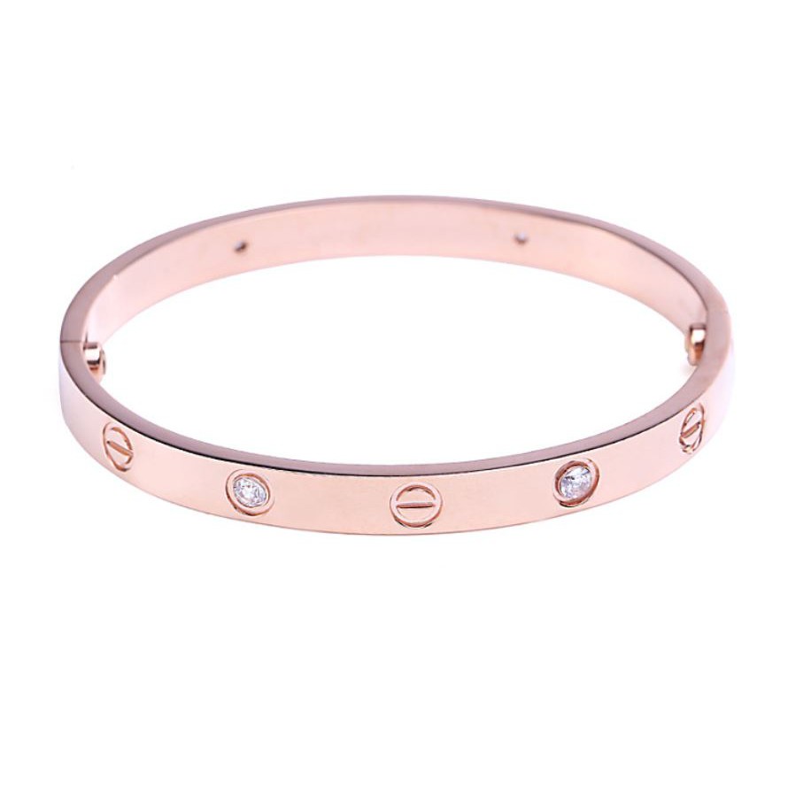 ★ Cayman ★ Gelang Magnetic Wanita Titanium Bangle Korea Bracelet Jewelry Men Women jew20-Circlediamond R.Gold