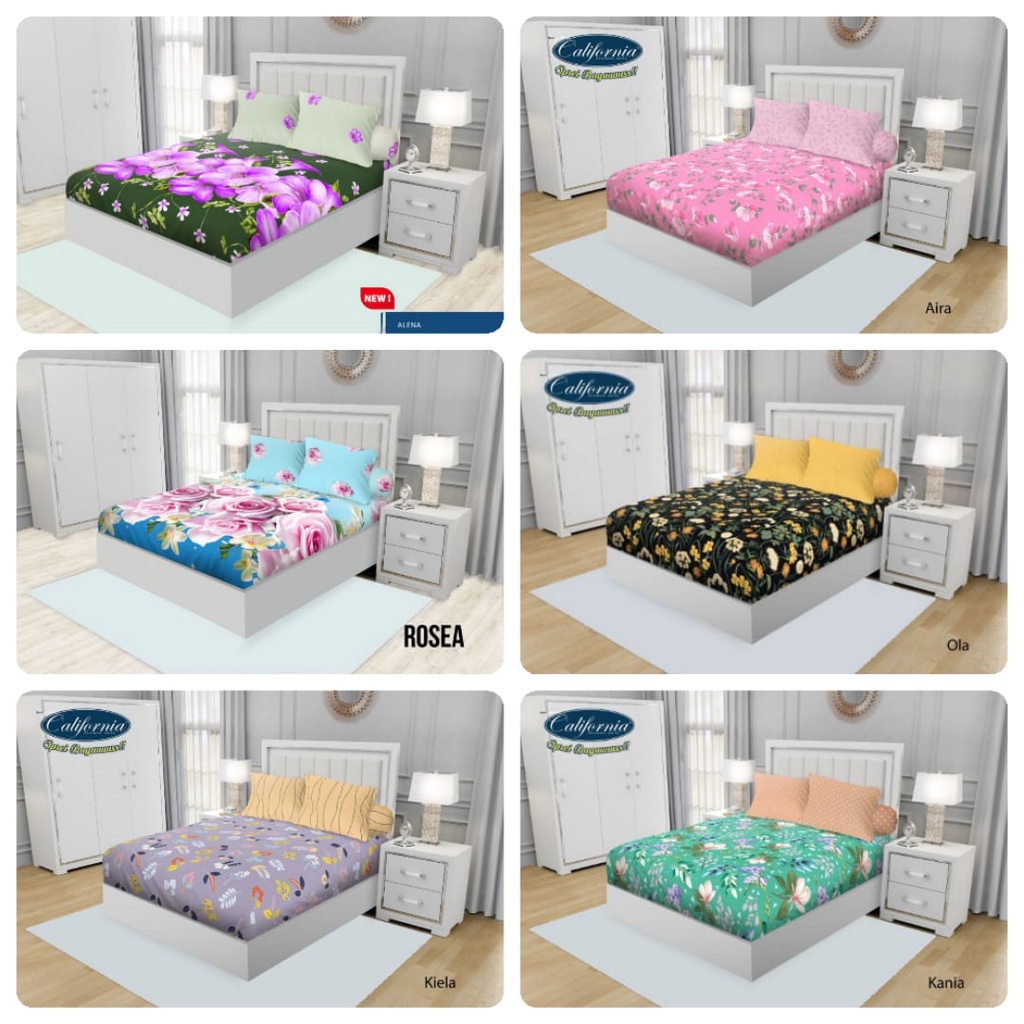 Sprei california 160 x 200