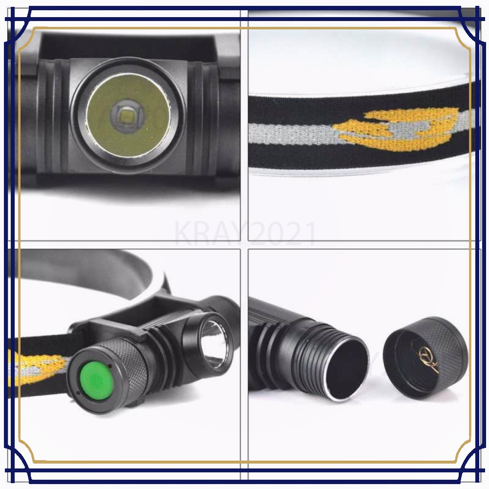 Senter Kepala Headlamp Flashlight Headlight LED XML L2 EHL0628