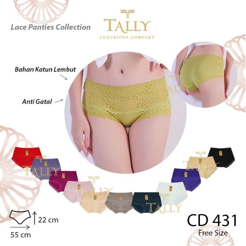 CD RENDA TALLY 431 CELANA DALAM BROKAT - BUNGALILY