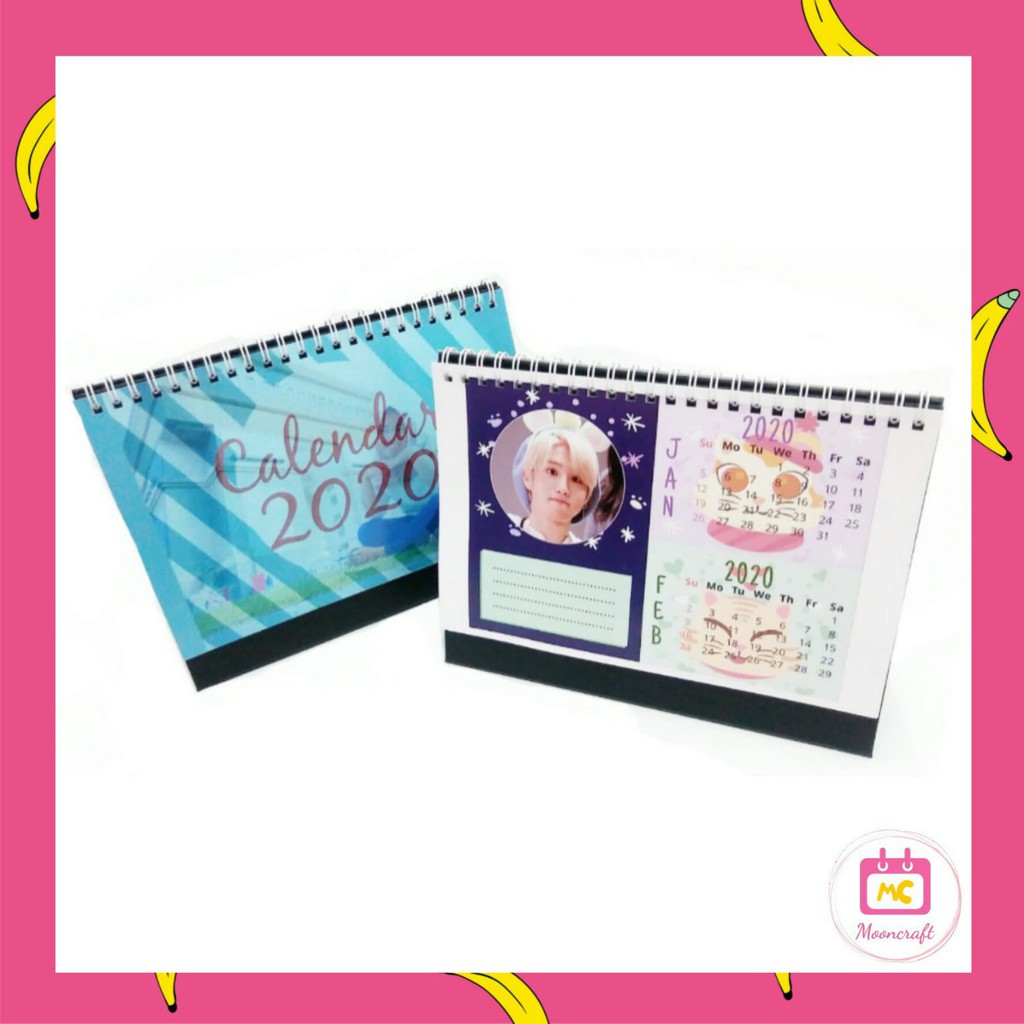 

Kalender Meja Custom (Bisa request desain) / Kalender Kpop / Kalender Kado Teman/ Kalender Kekinian