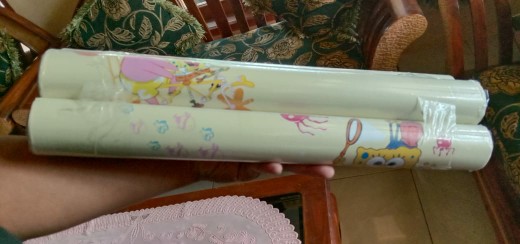 Termurah Home Wallpaper - Wallpaper Sticker Dinding Motif Karakter Spongbob - Ukuran 45cm X +-10m