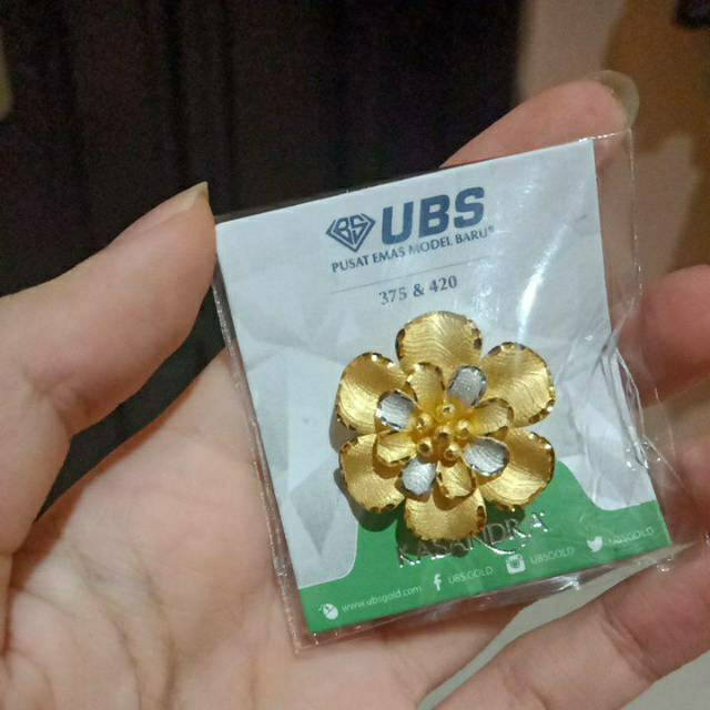 charm apel emas asli mainan gelang tali UBS