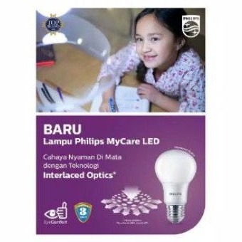 Lampu Led Philips Mycare 8 Watt Putih Multypack Beli 3 gratis 1