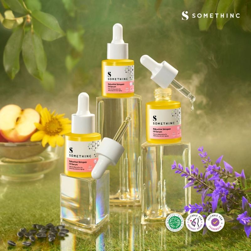 Somethinc effortless ceramic skin (niacinamide 10%+sabi 20ml , bakuchiol 20ml, ceramic skin saviour 25ml)